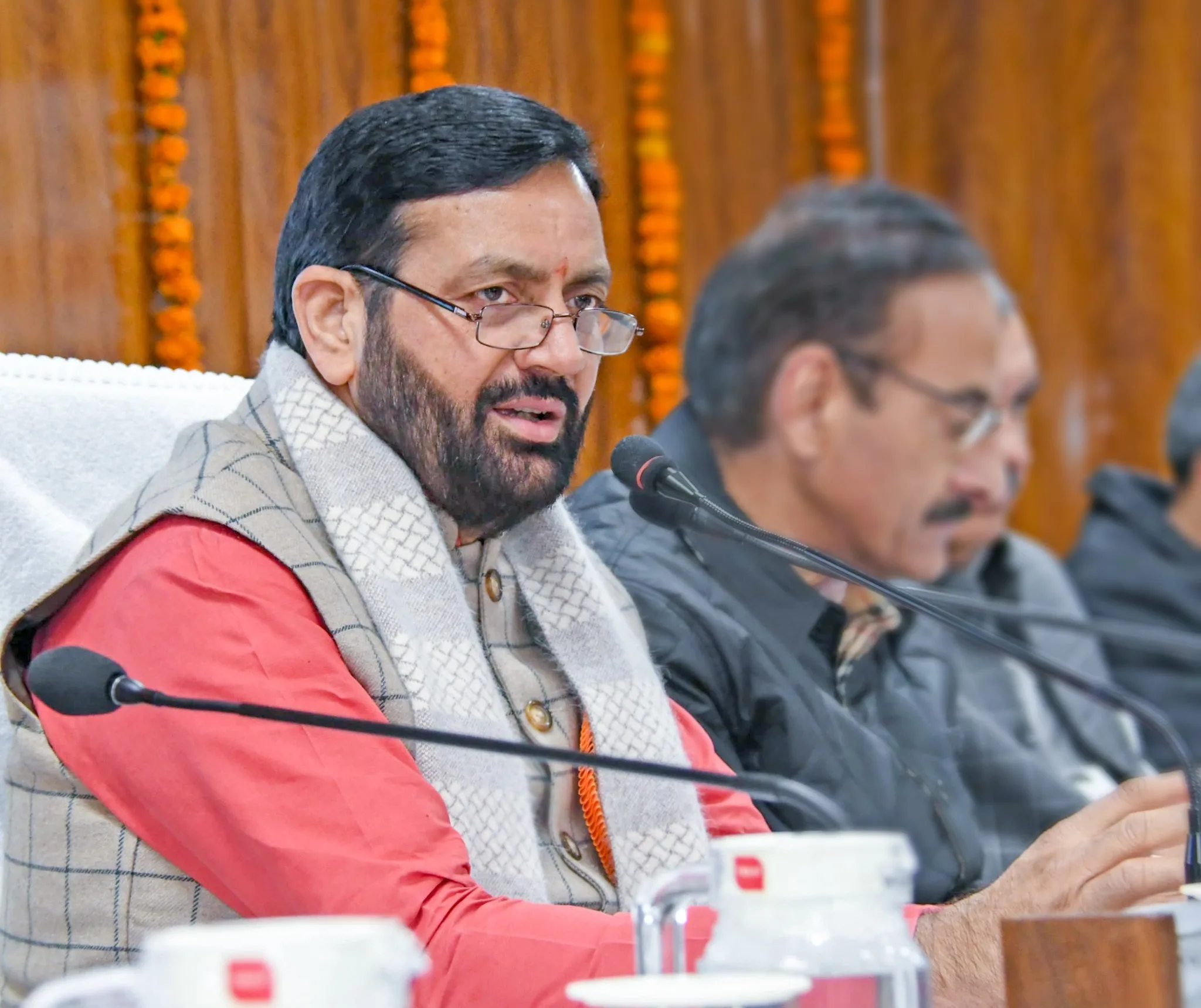 CM Nayab Saini ने दीन दयाल शोध संस्थान द्वारा तैयार पोषण उत्सव नामक कॉफी -टेबल बुक का भी किया विमोचन