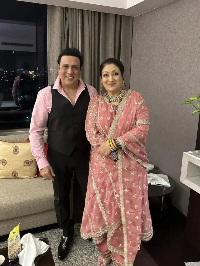 यहाँ देखे गोविंदा और सुनीता की 10 खूबसूरत फोटो