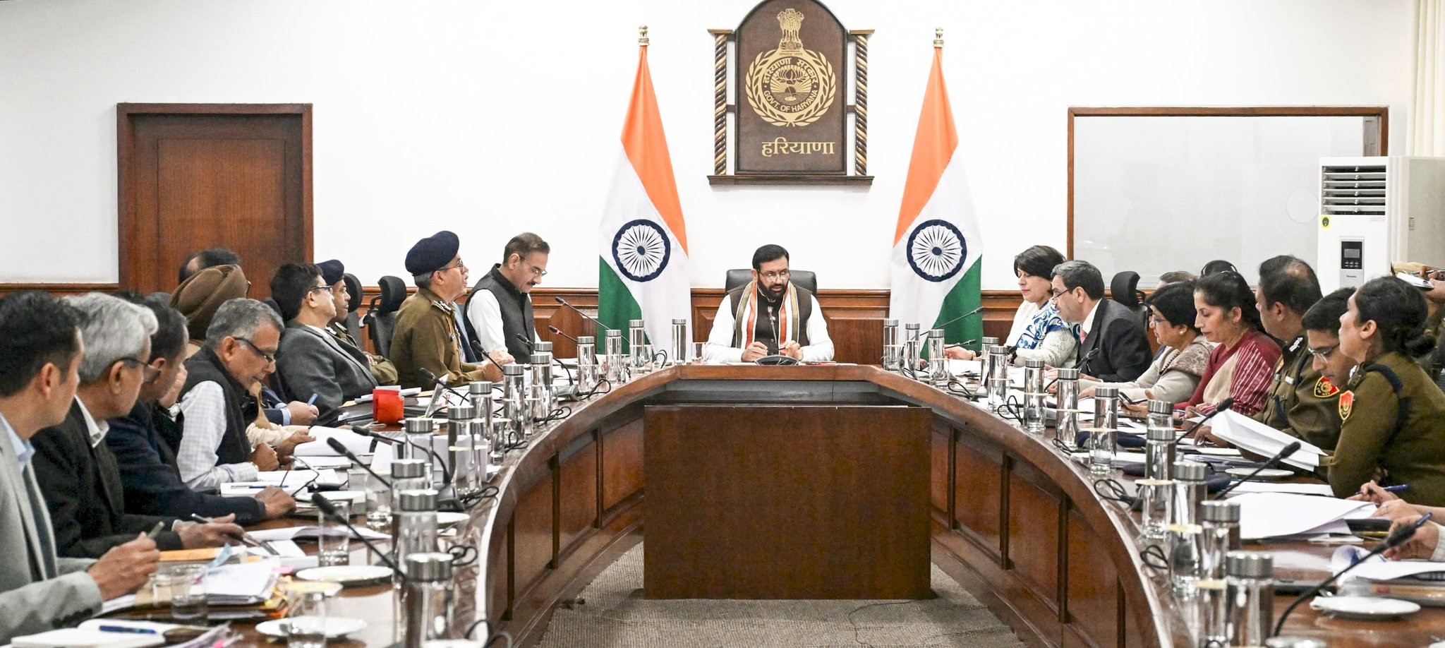 CM Nayab Saini ने राज्य में लागू तीन नए आपराधिक कानूनों की प्रगति की समीक्षा की