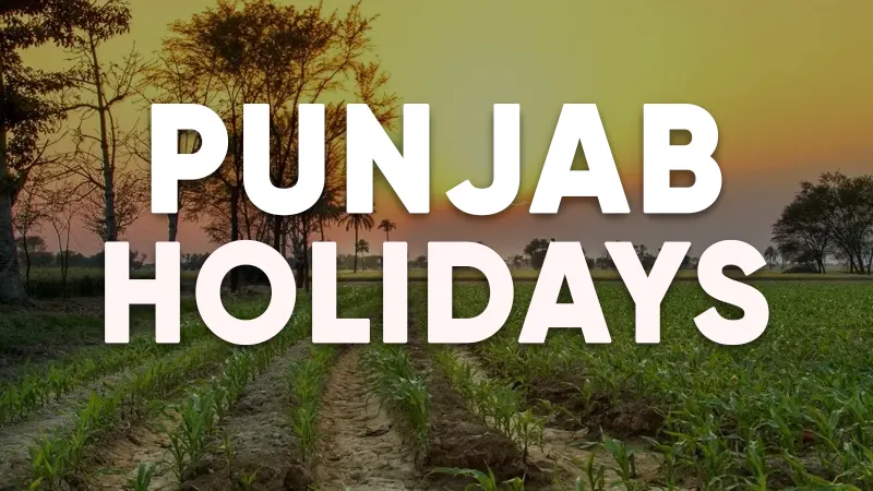 Punjab Holiday News: इस तारीख को पंजाब सरकार ने छुट्टी घोषित की; स्कूल-कॉलेज बंद रहेंगे