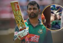 मैच के बीच Tamim Iqbal को हार्ट अटैक आया, अस्पताल ले जाया गया