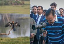 मुख्यमंत्री भजनलाल शर्मा ने केवलादेव राष्ट्रीय उद्यान में किया भ्रमण