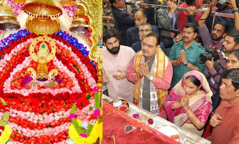 CM Bhajanlal Sharma ने खाटूश्याम मन्दिर में किए दर्शन