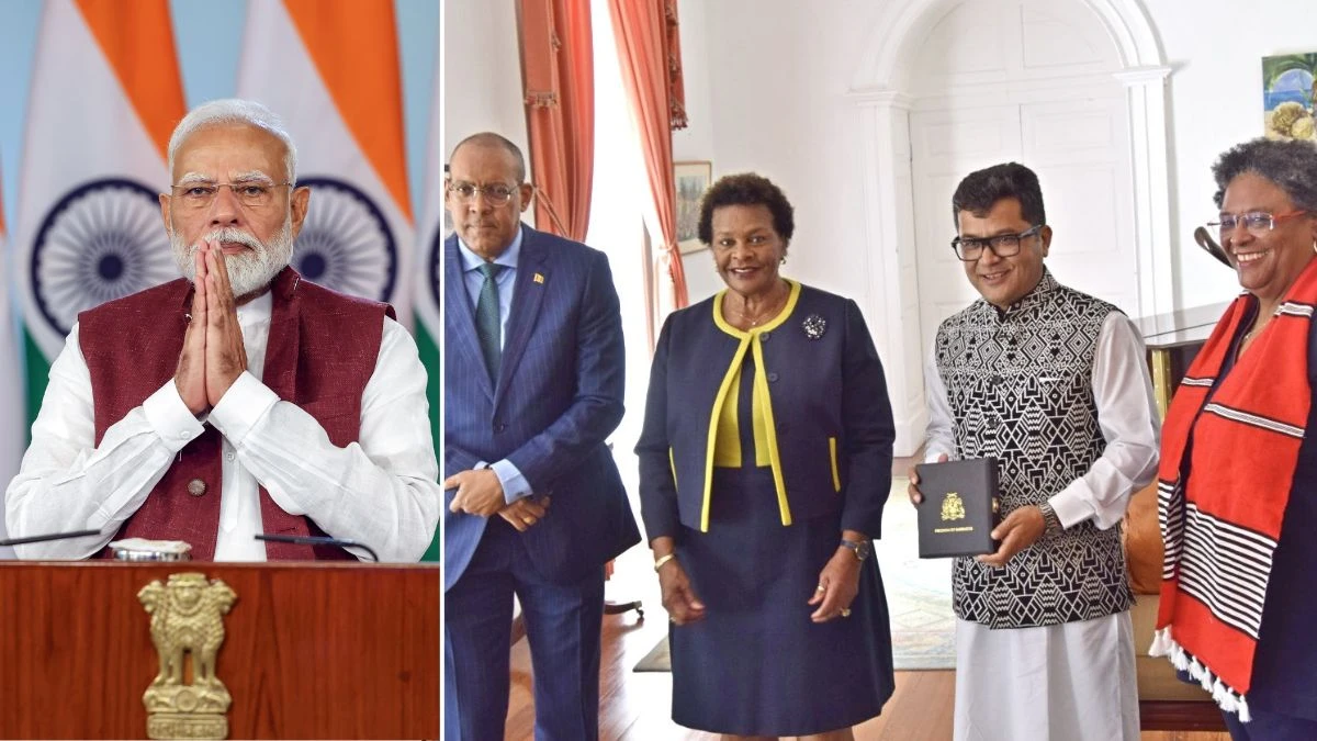 बारबाडोस ने प्रधानमंत्री नरेंद्र मोदी को सर्वोच्च राष्ट्रीय पुरस्कार से किया सम्मानित, कोविड महामारी में रणनीतिक नेतृत्व के लिए दिया अवॉर्ड