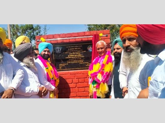 Barinder Kumar Goyal ने सरदूलगढ़ विधानसभा क्षेत्र में लगभग 15 करोड़ रुपये की लागत से निर्मित चार माइनरों और पुल का उद्घाटन किया
