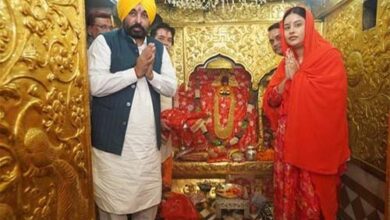 CM Bhagwant Mann ने श्री माता नैना देवी जी के दर्शन किये, पंजाब से नशे के दानव को खत्म करने का आशीर्वाद मांगा