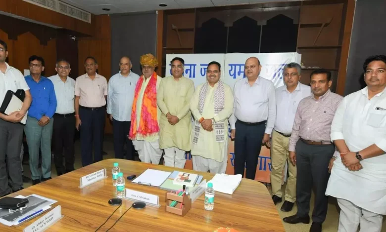 CM Bhajanlal Sharma ने यमुना जल समझौते के क्रियान्वयन की प्रगति की समीक्षा बैठक ली 1 CM Bhajanlal Sharma ने यमुना जल समझौते के क्रियान्वयन की प्रगति की समीक्षा बैठक ली