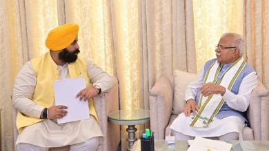 Harjot Singh Bains ने नंगल के खोए गौरव को बहाल करने के लिए केंद्रीय बिजली मंत्री से हस्तक्षेप की मांग की