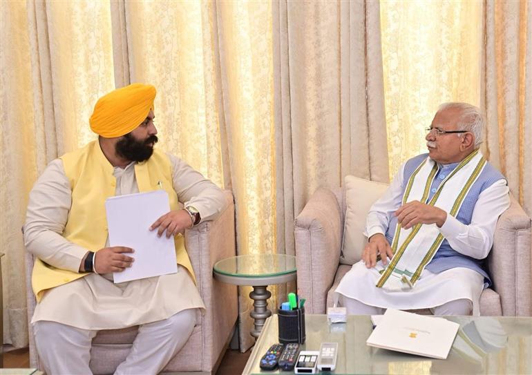 Harjot Singh Bains ने नंगल के खोए गौरव को बहाल करने के लिए केंद्रीय बिजली मंत्री से हस्तक्षेप की मांग की