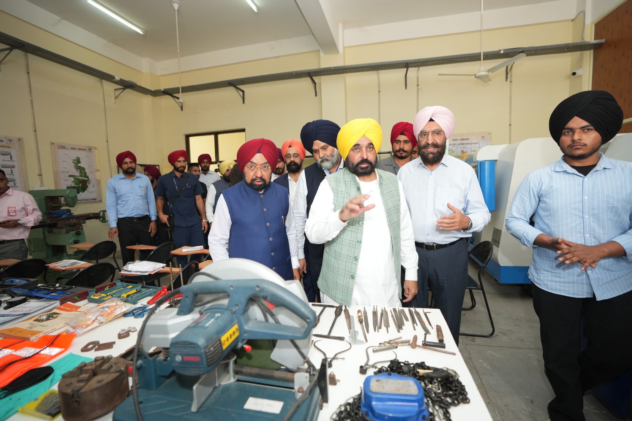 CM Bhagwant Mann ने लुधियाना में विश्व कौशल उत्कृष्टता परिसर का लोकार्पण किया