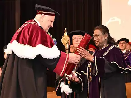 President Draupadi Murmu ने स्लोवाकिया-इंडिया बिजनेस फोरम को संबोधित किया