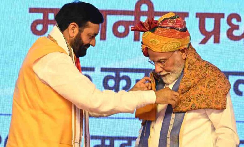 CM Nayab Saini ने किया प्रधानमंत्री श्री नरेंद्र मोदी का स्वागत, ट्रिपल इंजन सरकार ने विकास की दिशा में तेजी से आगे बढ़ रहा हरियाणा