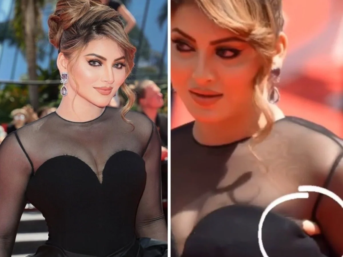 कान में फटी हुई ड्रेस पहनकर आने पर Urvashi Rautela ने कहा, "इवेंट पर आने से पहले हमारी गाड़ी के सामने..।"