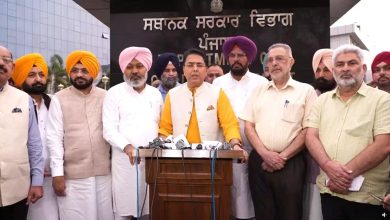 Aman Arora: पंजाब के जल संसाधनों को लूटने के केंद्र सरकार के कदम के खिलाफ पूरी ताकत से लड़ने का संकल्प