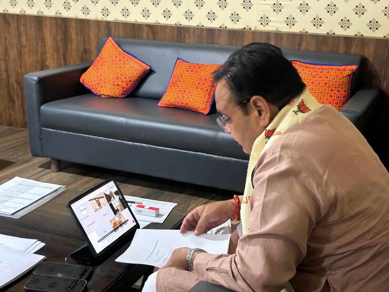 CM Bhajanlal Sharma ने प्रस्तावित मॉक ड्रिल की तैयारियों की समीक्षा