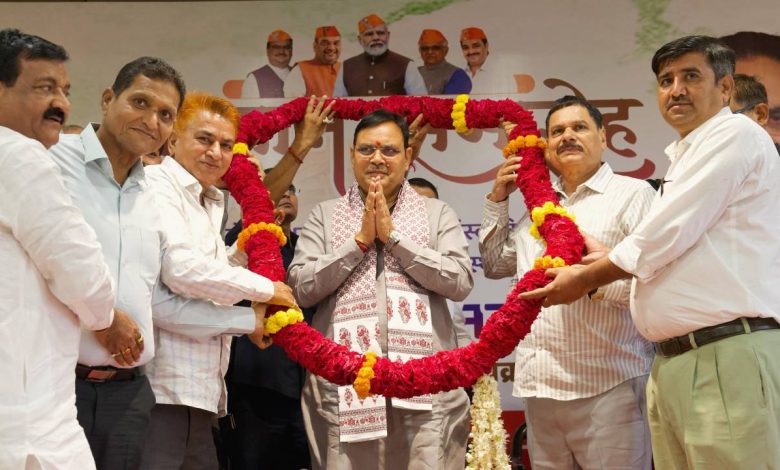 CM Bhajanlal Sharma का गुजरात दौरा, विश्वभर में प्रवासी राजस्थानियों ने प्रदेश को किया गौरवान्वित