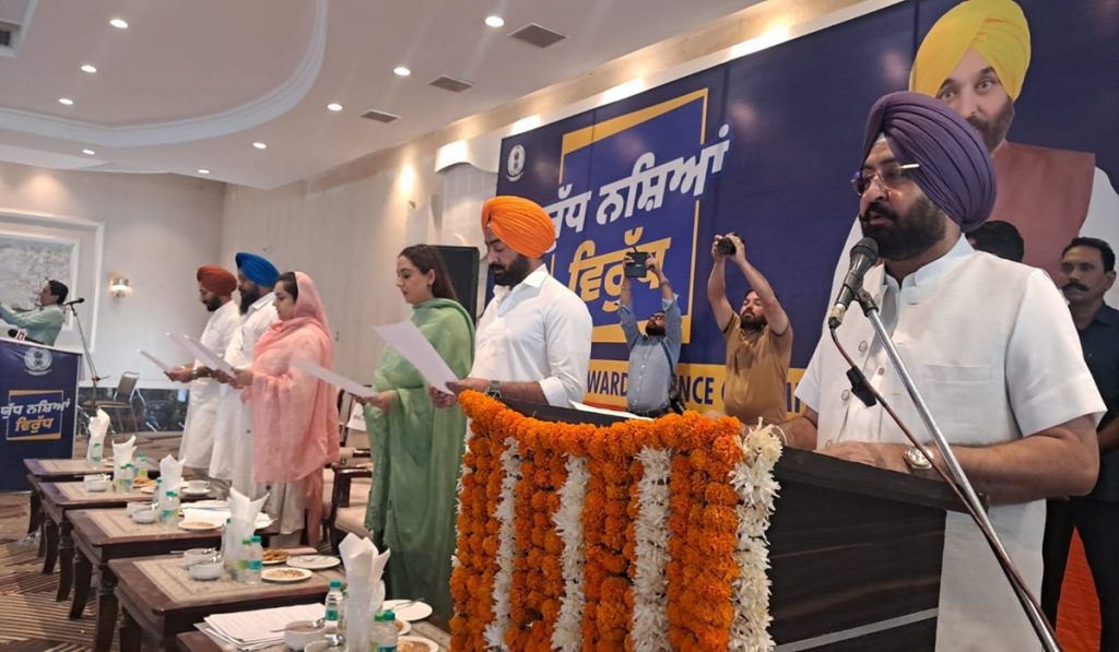 Hardeep Singh Mundian: नशे के खिलाफ लड़ाई को हर गांव-वार्ड तक ले जाकर जन आंदोलन बनाया जाएगा