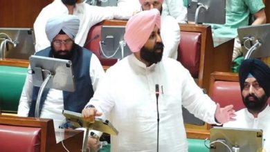विशेष विधानसभा सत्र के दौरान, Harjot Singh Bains ने पंजाब के जल अधिकारों की रक्षा करने की शपथ ली
