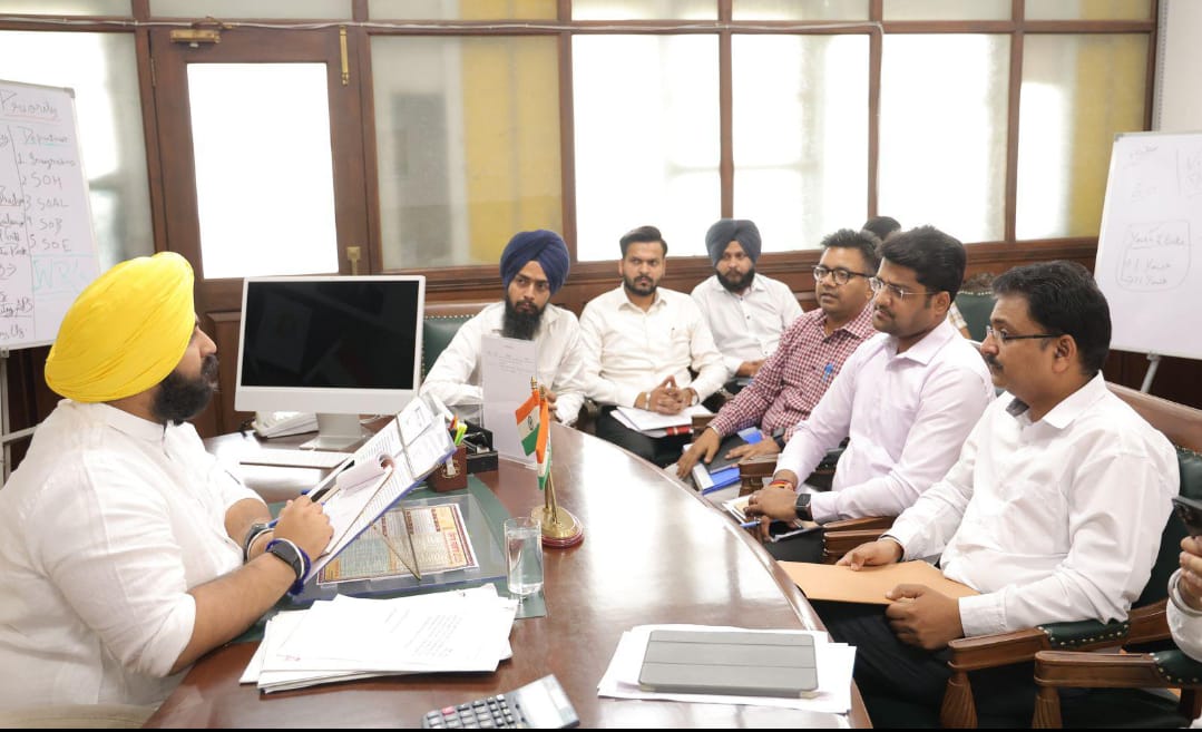 Harjot Singh Bains ने एनएचएआई अधिकारियों को श्री कितरपुर साहिब-नंगल राजमार्ग परियोजना में तेजी लाने के निर्देश दिए