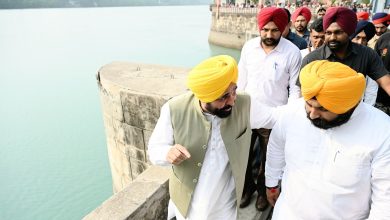 नंगल डैम पर CM Bhagwant Mann: पंजाब के पानी की एक भी बूंद चोरी नहीं होने दी जाएगी!