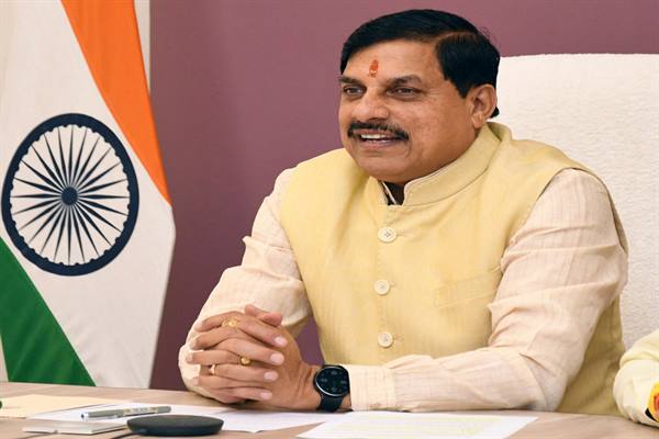 CM Mohan Yadav मकरोनिया में 1119 जोड़ों के सामूहिक विवाह सम्मेलन में हुए वर्चुअली शामिल