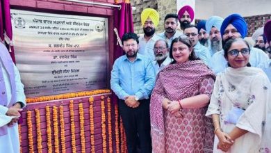 स्थानीय निकाय मंत्री Dr. Ravjot Singh ने 33.66 करोड़ रुपये की पाइपलाइन जलापूर्ति परियोजना की आधारशिला रखी