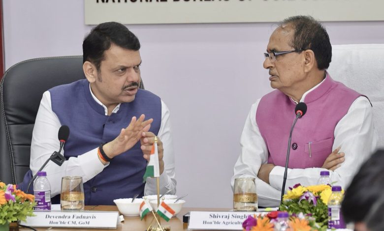 Union Minister Shivraj Singh ने मुख्यमंत्री देवेंद्र फडणवीस के साथ की महाराष्ट्र में संचालित कृषि एवं ग्रामीण विकास संबंधी योजनाओं की समीक्षा 1 Union Minister Shivraj Singh ने मुख्यमंत्री देवेंद्र फडणवीस के साथ की महाराष्ट्र में संचालित कृषि एवं ग्रामीण विकास संबंधी योजनाओं की समीक्षा