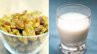 Raisins With Milk: इस ड्राई फ्रूट को हर रोज दूध में भिगोकर खाएं, आपको स्वास्थ्य के ये अद्भुत लाभ मिलेंगे 1 Raisins With Milk: इस ड्राई फ्रूट को हर रोज दूध में भिगोकर खाएं, आपको स्वास्थ्य के ये अद्भुत लाभ मिलेंगे