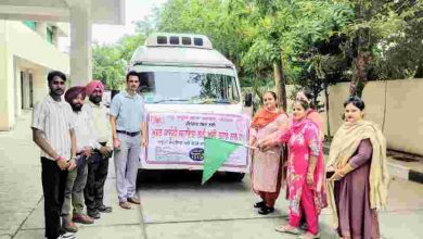 Sml Van को ग्रामीण पटियाला में कानूनी जागरूकता फैलाने के लिए हरी झंडी दिखाई गई