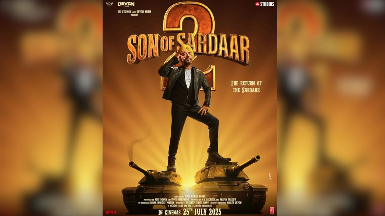 Son Of Sardaar 2 Teaser: अजय देवगन की एक्शन-कॉमेडी का धमाकेदार वापसी टीज़र हुआ रिलीज