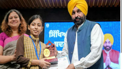 CM Bhagwant Maan ने जेईई एडवांस के विद्यार्थियों को सम्मानित करते हुए युवाओं से अपील की
