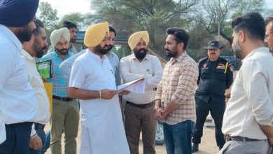 आवास एवं शहरी विकास मंत्री Hardeep Singh Mundian ने एयरपोर्ट रोड को चौड़ा करने के कार्य का निरीक्षण किया