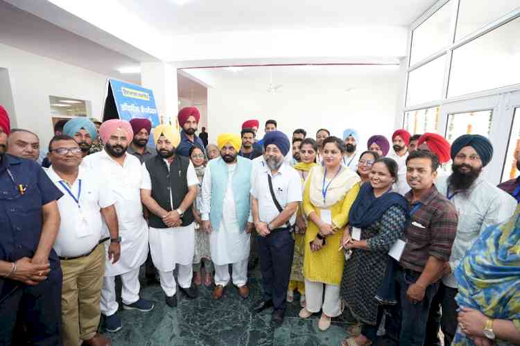 CM Bhagwant Mann ने ₹8.55 करोड़ के अल्ट्रा-आधुनिक तहसील कॉम्प्लेक्स का उद्घाटन किया