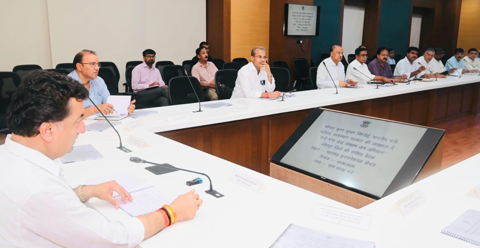 Rajasthan News: कौशल एवं रोजगार राज्यमंत्री के.के. विश्नोई ने वंदे गंगा अभियान की प्रगति की समीक्षा,