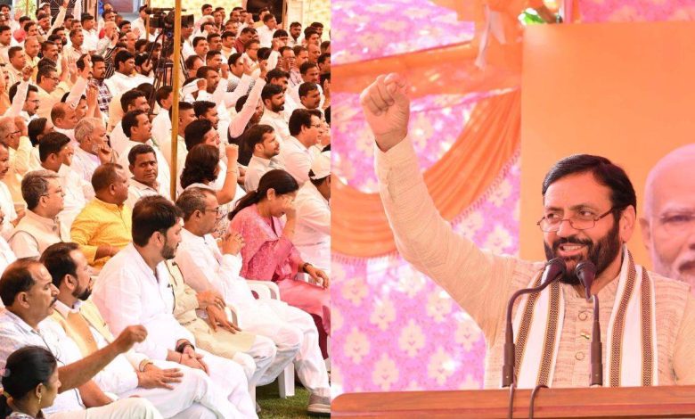 CM Nayab Saini "संत कबीर कुटीर" में हरियाणा में रह रहे विभिन्न राज्यों से आए प्रबुद्ध लोगों से मिले