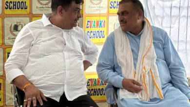 वन राज्य मंत्री संजय शर्मा ने प्रतिभा सम्मान समारोह में शिरकत कर प्रतिभावान विद्यार्थियों को सम्मानित किया