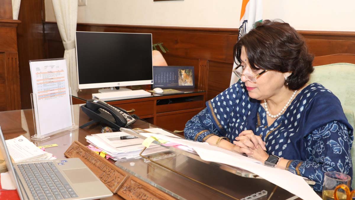 पंचकूला में सीईटी परीक्षा को लेकर अतिरिक्त मुख्य सचिव डॉ. सुमिता मिश्रा ने की तैयारियों की समीक्षा