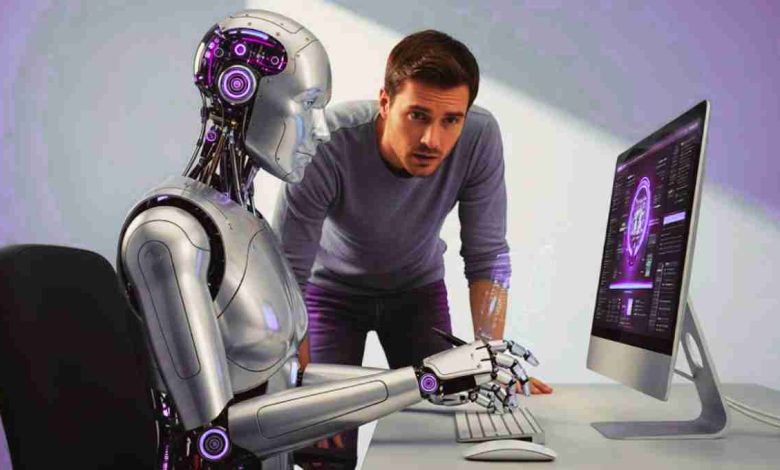 AI से नौकरियां खत्म: अगले 20 साल में AI खत्म कर देगा ज्यादातर नौकरियां, सिर्फ ये 3 काम रहेंगे इंसानों के लिए! 1 AI से नौकरियां खत्म: अगले 20 साल में AI खत्म कर देगा ज्यादातर नौकरियां, सिर्फ ये 3 काम रहेंगे इंसानों के लिए!
