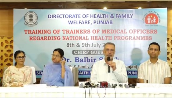 Health Minister Dr Balbir Singh: मान सरकार द्वारा स्वास्थ्य क्षेत्र में कार्य प्रणाली सुधार के लिए निरंतर प्रयास