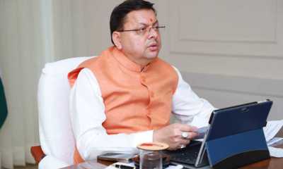 हरेला पर्व पर मुख्यमंत्री पुुष्कर सिंह धामी ने गोरखा मिलिट्री इंटर कॉलेज में पौधारोपण किया