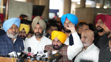 मुख्यमंत्री भगवंत मान का केंद्र पर बड़ा हमला, भाजपा लोकतंत्र को दबाने में लगी है