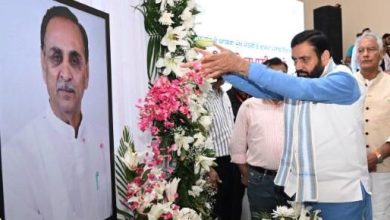 CM Nayab Saini ने विजय रूपाणी के निधन पर जताया शोक, बोले – राष्ट्र ने एक समर्पित जननेता खो दिया