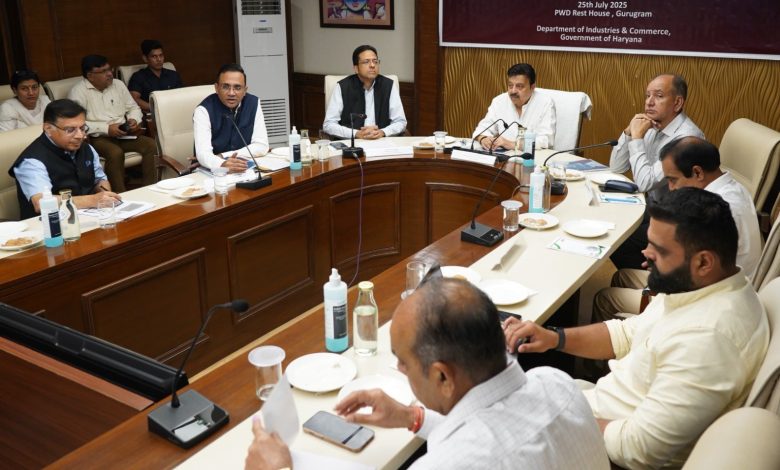 हरियाणा में फार्मास्युटिकल व मेडिकल डिवाइसेज और इलेक्ट्रॉनिक्स वेस्ट रीसाइक्लिंग नीति पर परामर्श बैठक