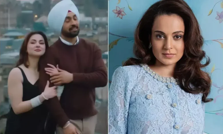 कंगना रनौत ने दिलजीत दोसांझ–हानिया आमिर विवाद पर क्या कहा? ‘हर किसी का अपना एजेंडा है’