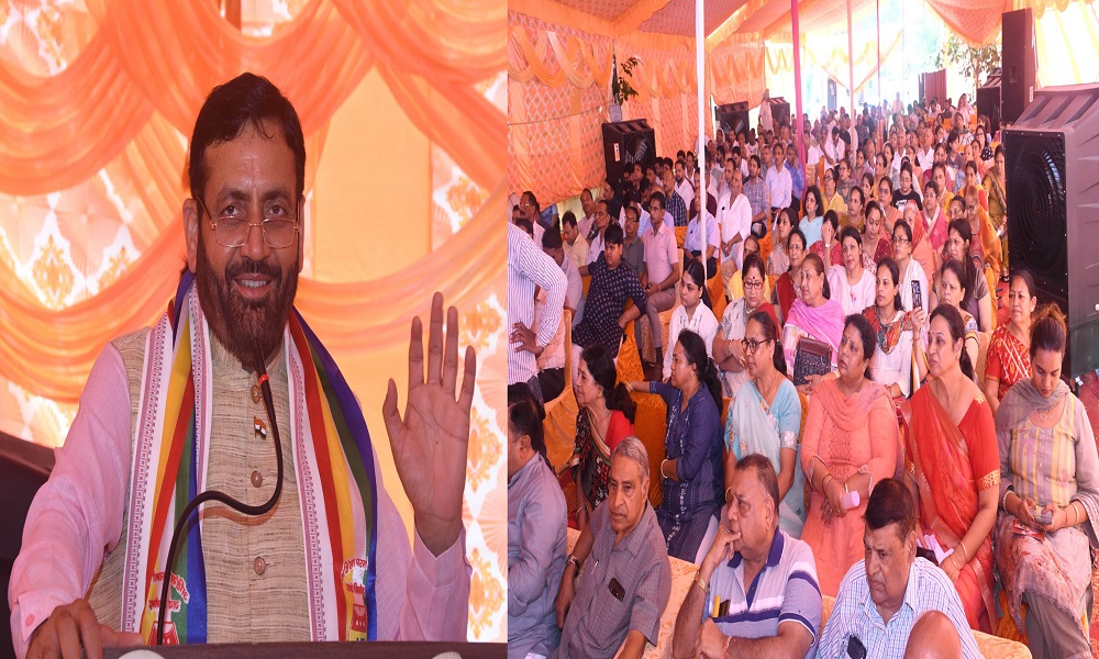 हरियाणा के CM Nayab Saini ने आचार्य भिक्षु स्वामी जी को श्रद्धांजलि दी, बोले – संतों के कारण ही जीवित है हमारी संस्कृति