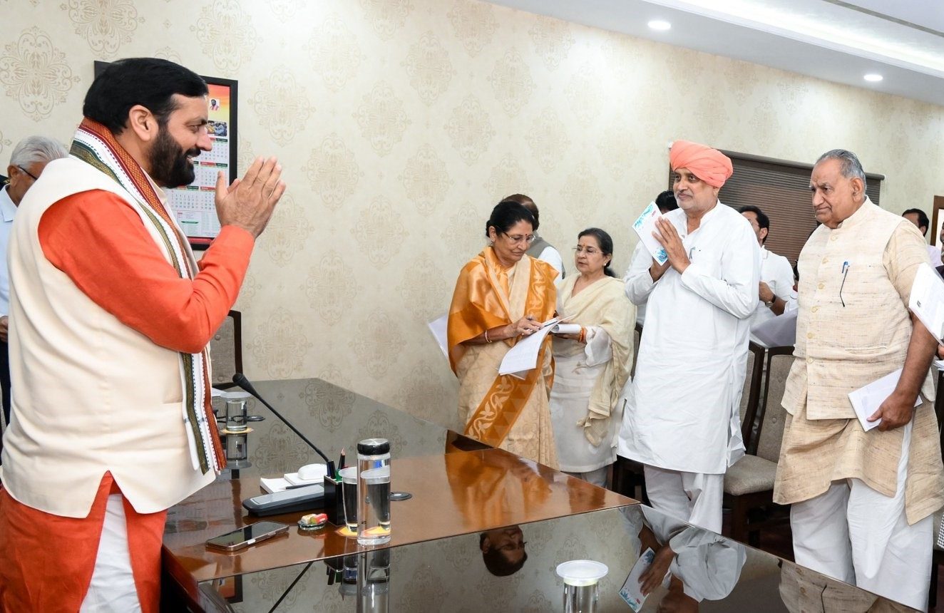 हरियाणा विधायक दल की बैठक में विकास कार्यों की समीक्षा, 'विकसित भारत' के संकल्प को साकार करने का संकल्प