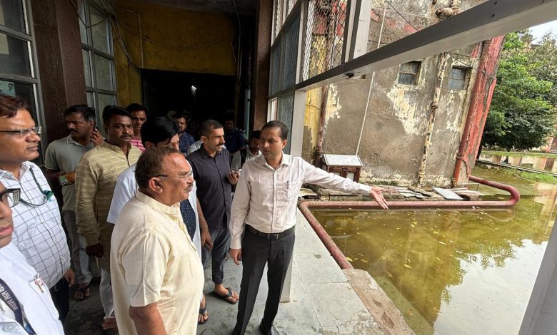 विधानसभा अध्यक्ष वासुदेव देवनानी ने अजमेर में जलभराव क्षेत्रों का किया दौरा, राहत कार्य में तेजी लाने के दियें निर्देश