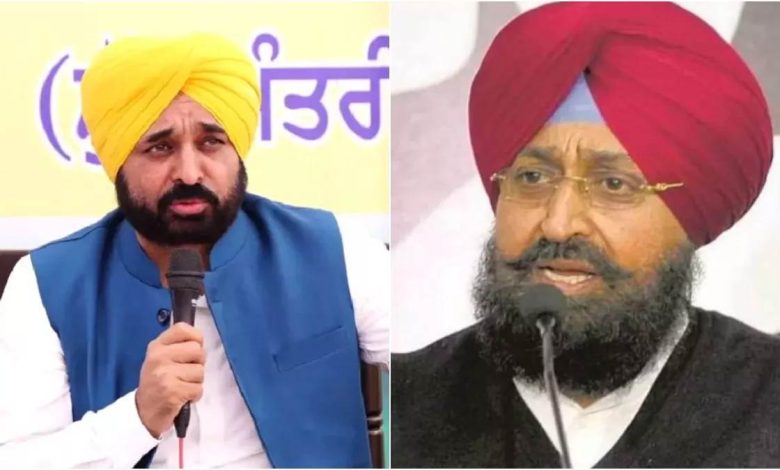 पंजाब विधानसभा सत्र में मुख्यमंत्री भगवंत मान और प्रताप बाजवा के बीच तीखी नोकझोंक, सीएम ने दी पंजाबी सीखने की नसीहत
