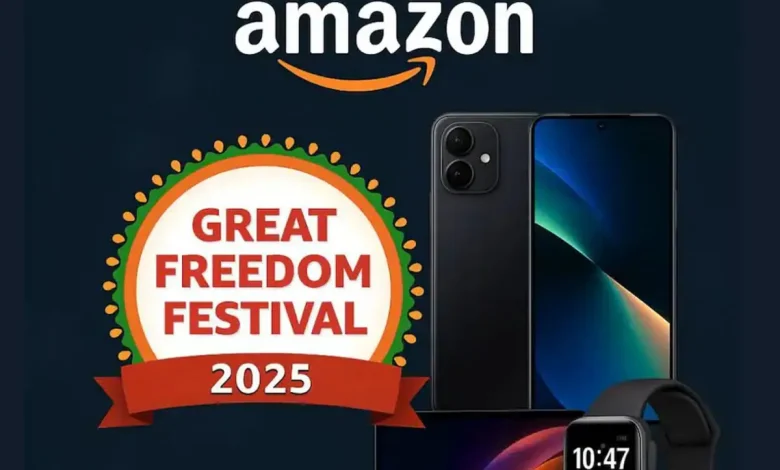 Amazon Great Freedom Sale 2025 में शानदार डील्स, 6000 से कम में मिल रहे ये टॉप 3 स्मार्टफोन,