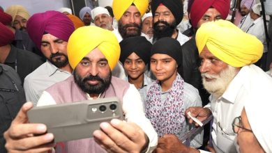 मुख्यमंत्री भगवंत सिंह मान दिरभा विधानसभा क्षेत्र में चल रहे विकास कार्यों का जायजा लेने आए